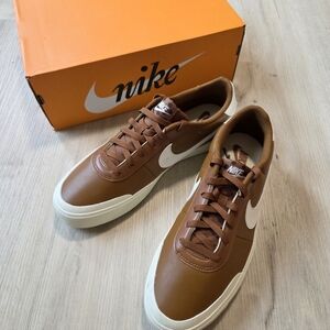 Nike Court Shot Light British Tan/Soft Pearl Men's Size 11 FQ8146-201